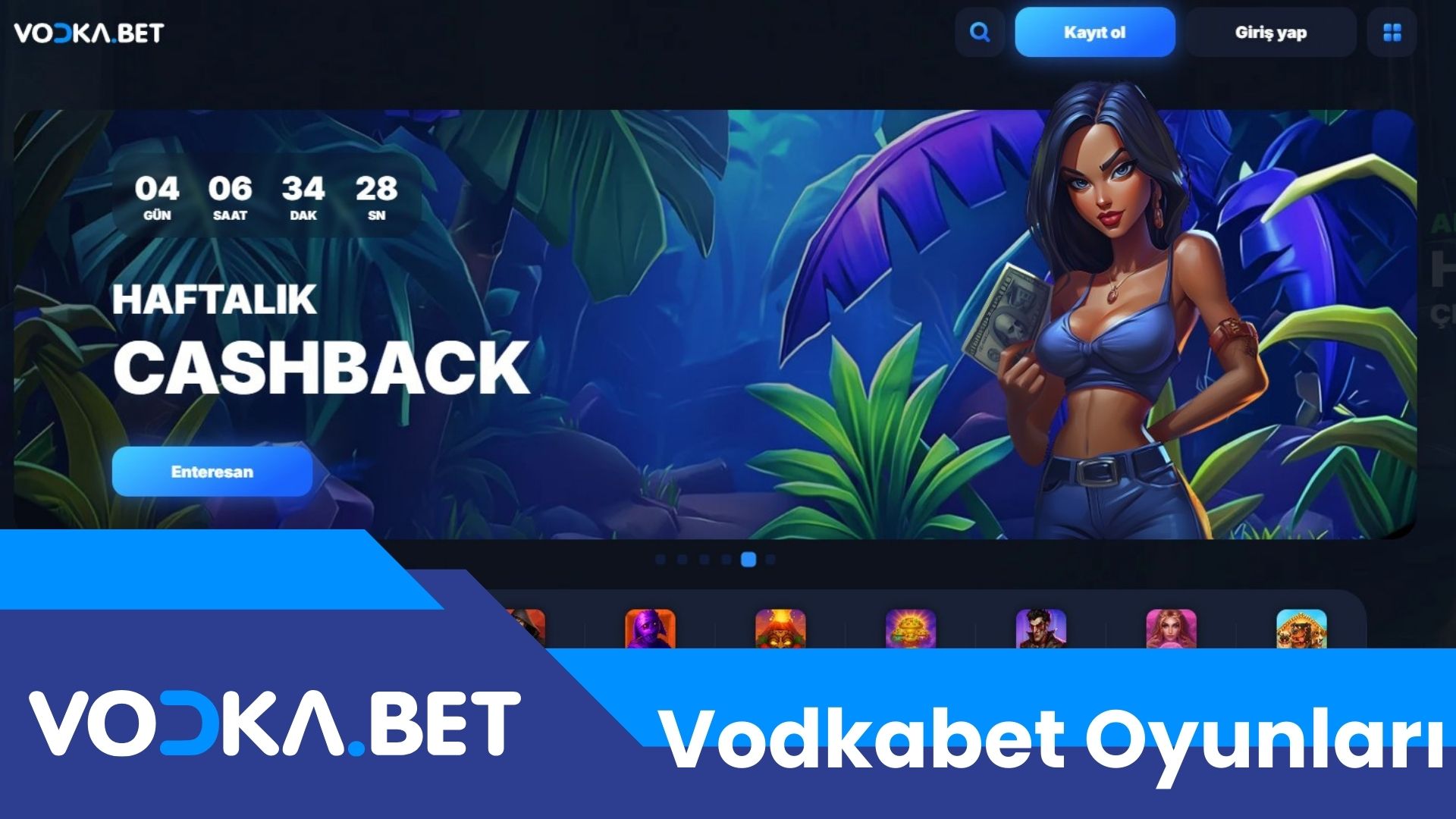 Vodkabet Oyunları ve Oyun Sayısı